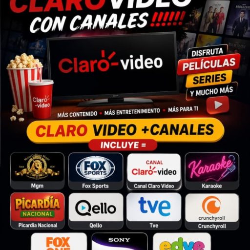 CLAROVIDEO+ CANALES PERFIL