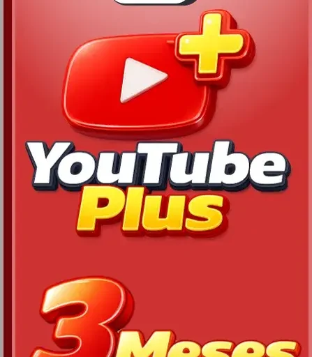 YOUTUBE PLUS 3 MESES
